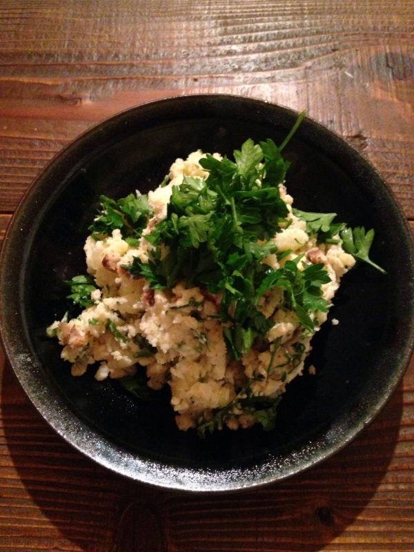 アンチョビとパクチーのポテトサラダ Mina Gohan レシピ